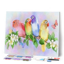 Load image into Gallery viewer, Diamond Painting - Small Parakeets