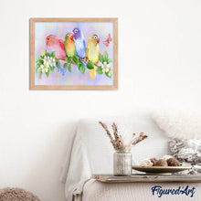 Load image into Gallery viewer, Diamond Painting - Small Parakeets