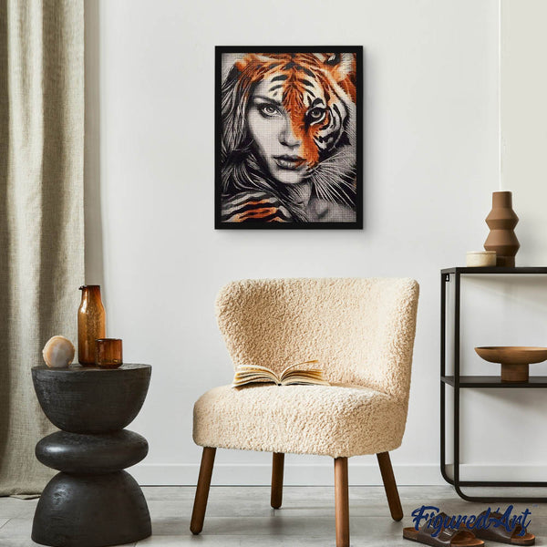 Diamond Painting - Female Tiger