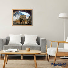 Load image into Gallery viewer, Diamond Painting - Elephant View
