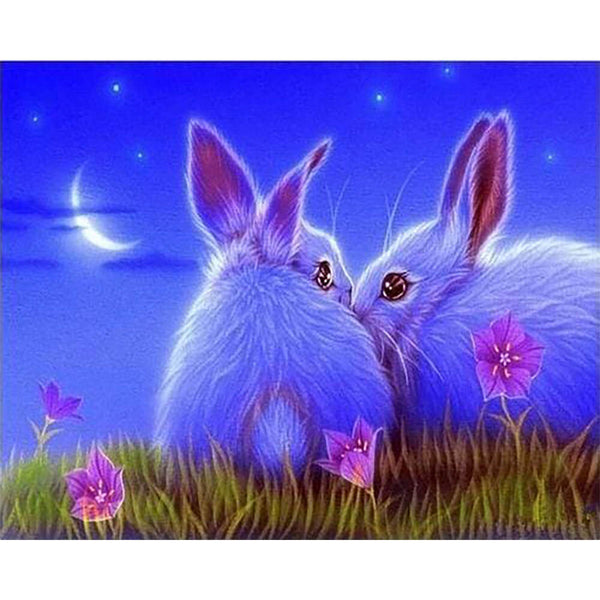 Diamond Painting - Cute Rabbits