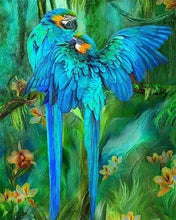 Load image into Gallery viewer, Diamond Painting | Diamond Painting - Large Parrots | animals birds Diamond Painting Animals parrots | FiguredArt