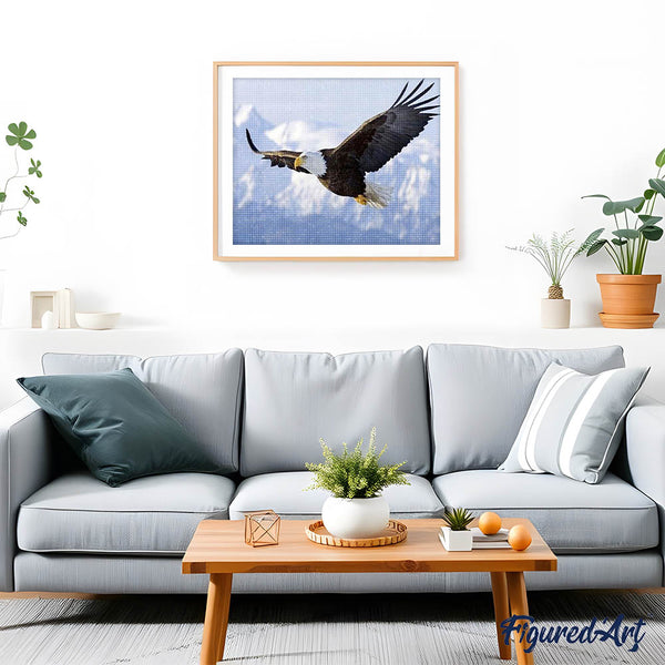 Diamond Painting - Eagle in Flight