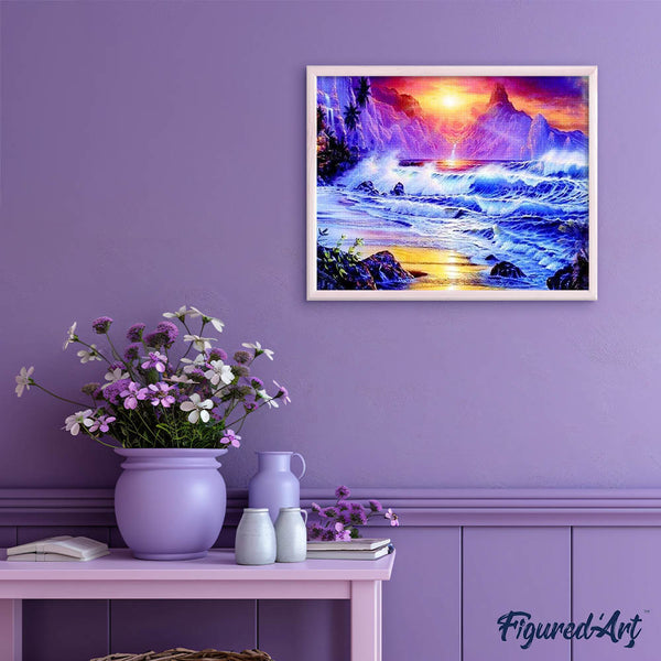 Diamond Painting - Great Waves