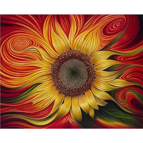 Diamond Painting - Sunflower Design