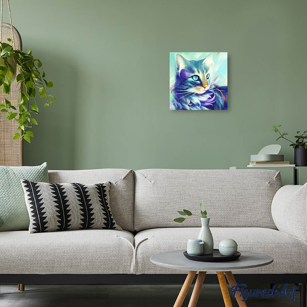 Diamond Painting - Cat Design