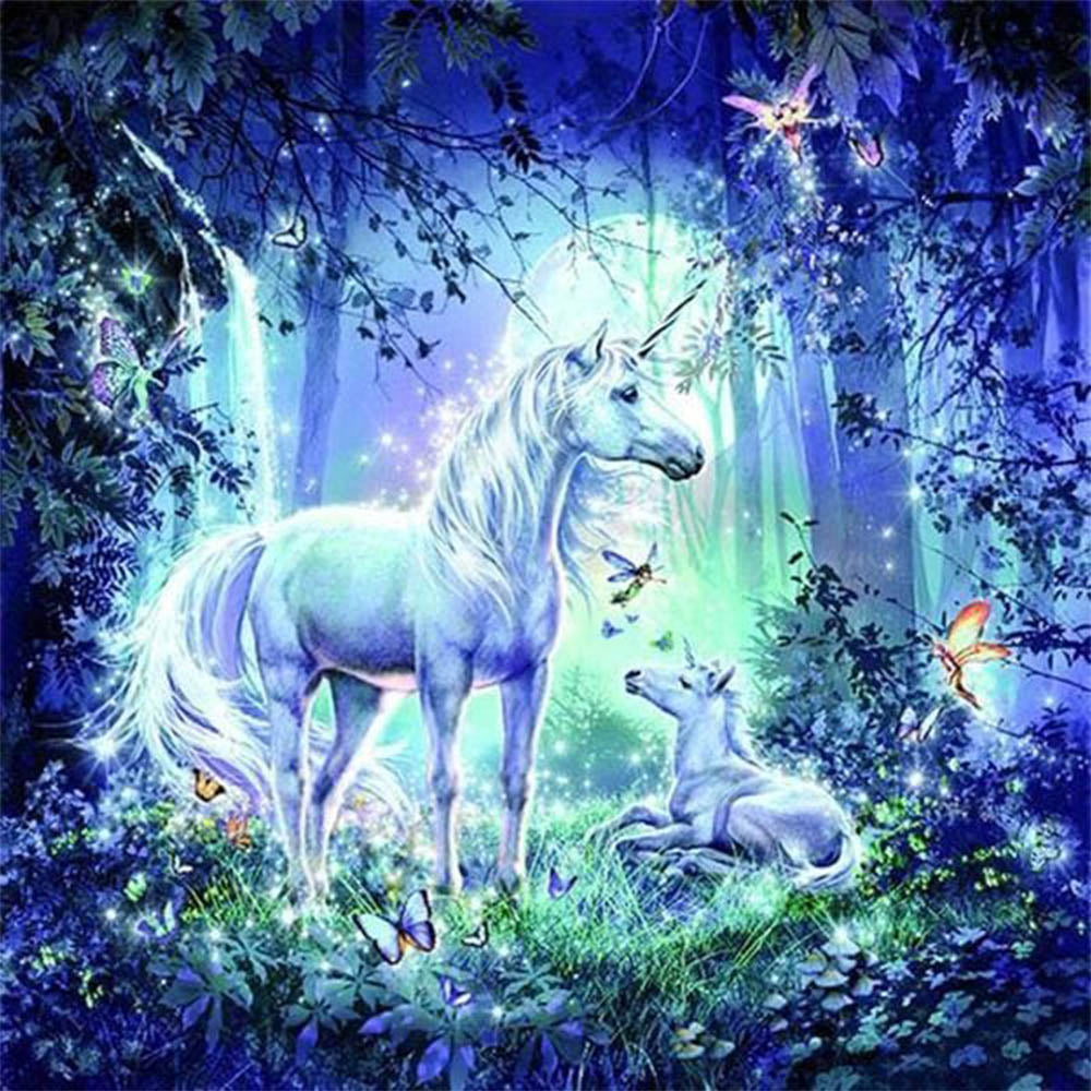 Diamond Painting - Unicorn in the Hood