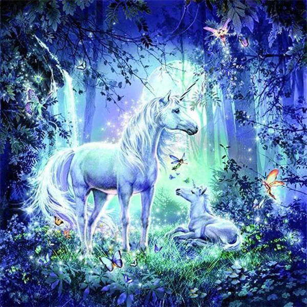 Diamond Painting - Unicorn in the Hood
