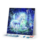 Diamond Painting | Diamond Painting - Unicorn in the Hood | animals Diamond Painting Animals unicorns | FiguredArt