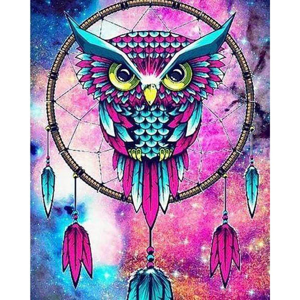 Diamond Painting - Owls Pendants
