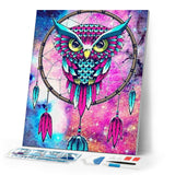 Diamond Painting | Diamond Painting - Owls Pendants | animals Diamond Painting Animals owls | FiguredArt