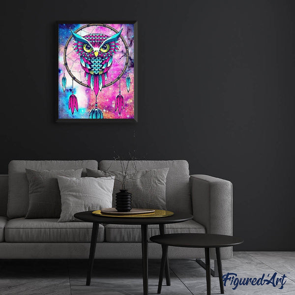 Diamond Painting - Owls Pendants