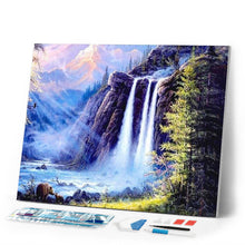 Load image into Gallery viewer, Diamond Painting | Diamond Painting - Mountain Fall | Diamond Painting Landscapes landscapes mountains | FiguredArt