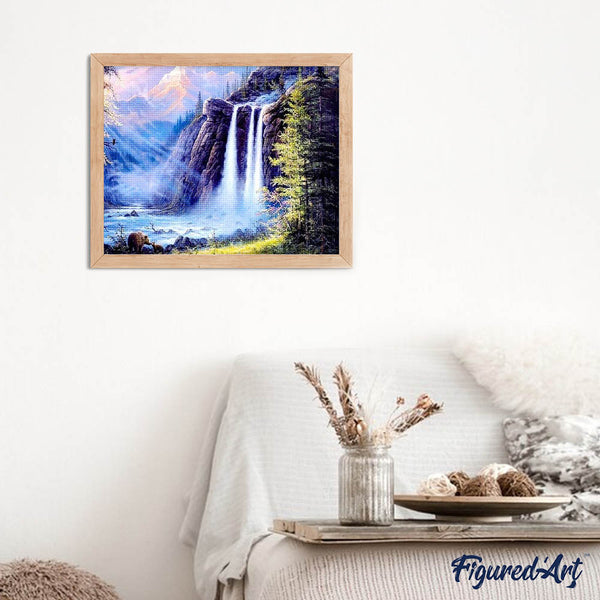 Diamond Painting - Mountain Fall