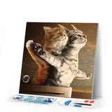 Diamond Painting | Diamond Painting - Cats Titanic | animals cats Diamond Painting Animals | FiguredArt