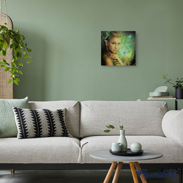 Diamond Painting - Goddess and Butterflies