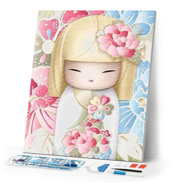 Diamond Painting | Diamond Painting - Asian Doll | Diamond Painting Other other | FiguredArt