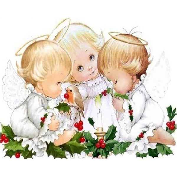 Diamond Painting - Three Angels