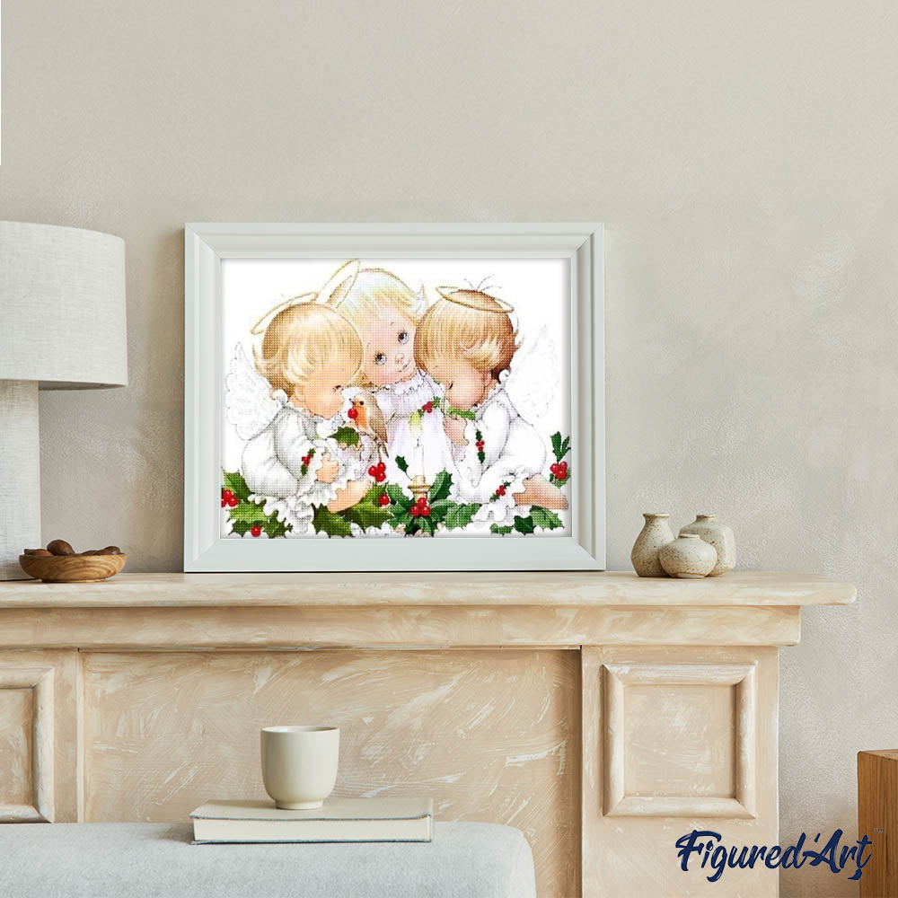 Diamond Painting - Three Angels