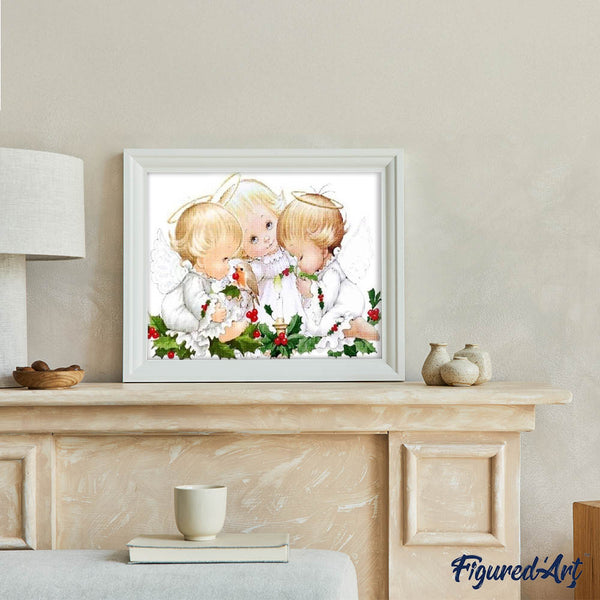 Diamond Painting - Three Angels