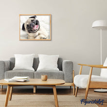 Load image into Gallery viewer, Diamond Painting - Sharpey asleep