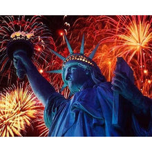 Load image into Gallery viewer, Diamond Painting - Fireworks in New York