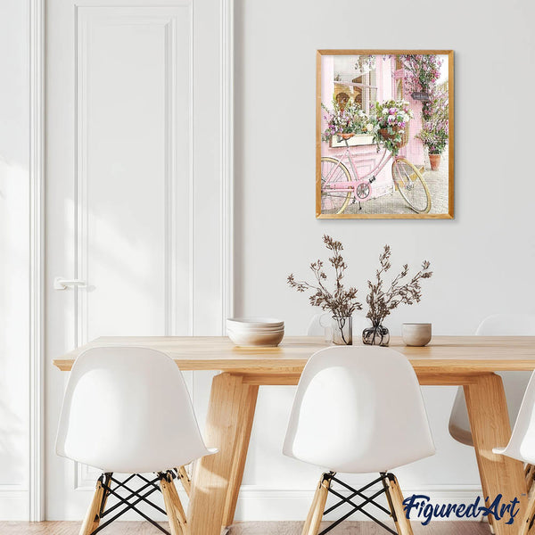 Diamond Painting - Pink Bicycle