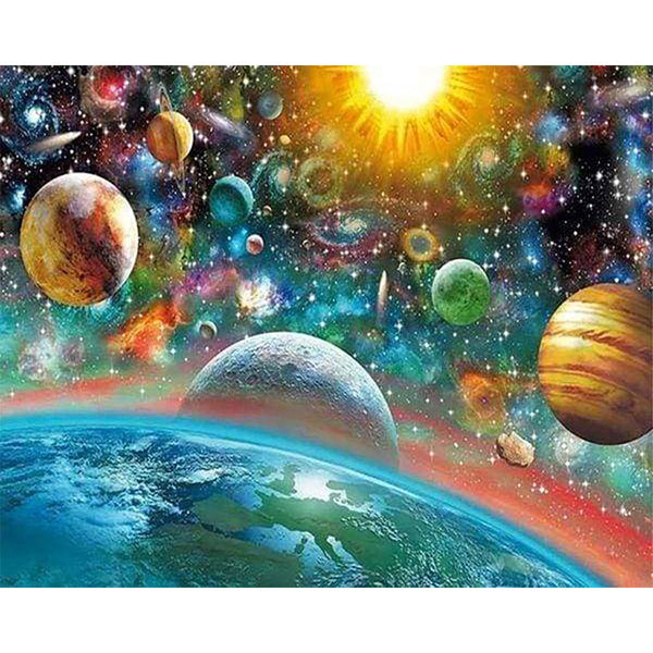 Diamond Painting - Planets