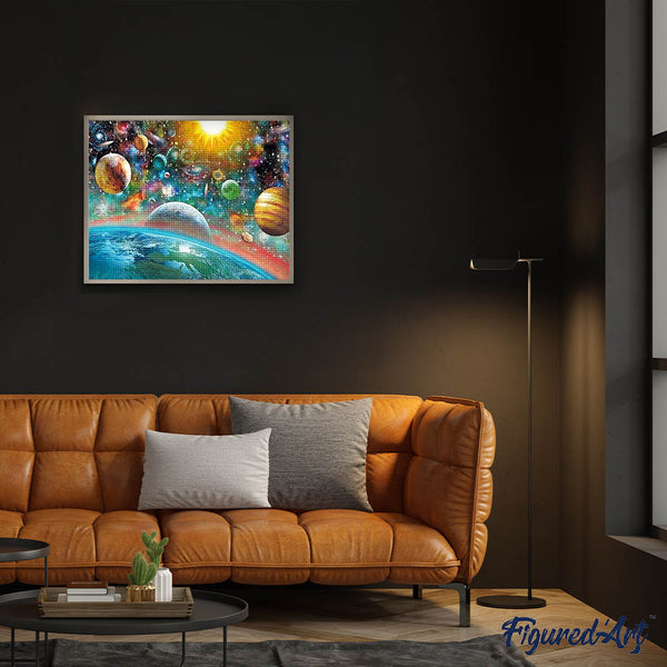 Diamond Painting - Planets