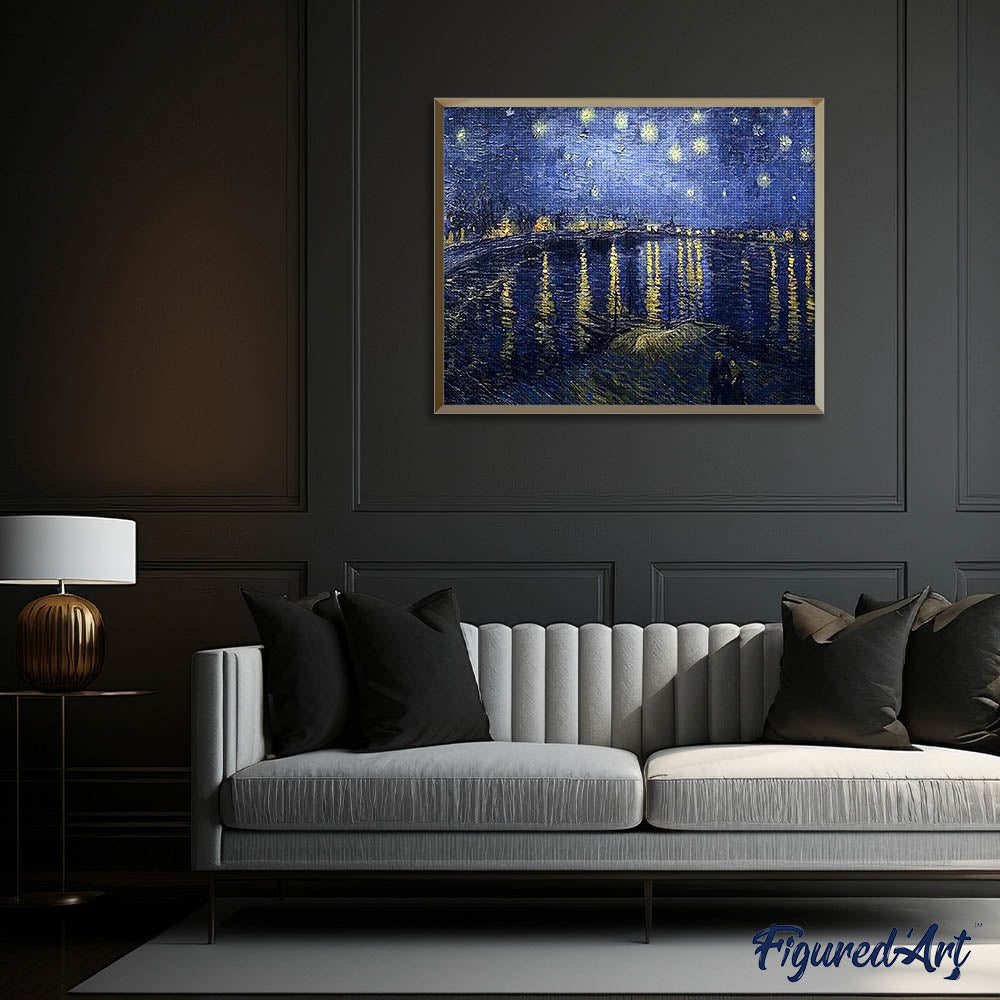 Diamond Painting - Van Gogh Starry Night over the Rhone