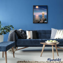 Load image into Gallery viewer, Diamond Painting - Lighthouse Night