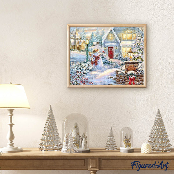 Diamond Painting - Winter landscape