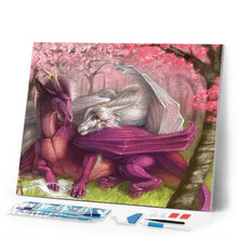 Load image into Gallery viewer, Diamond Painting | Diamond Painting - Fairy Dragons | animals Diamond Painting Animals | FiguredArt