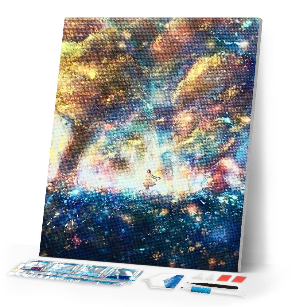 Diamond Painting | Diamond Painting - Celestial Way | Diamond Painting Landscapes landscapes | FiguredArt