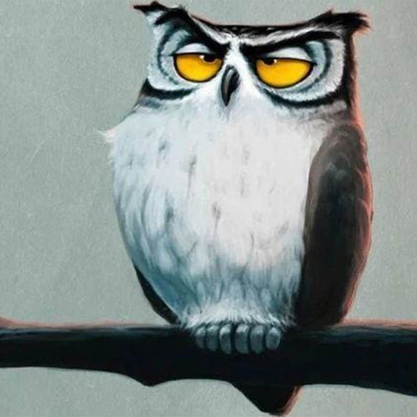 Diamond Painting - Sleepy Owl