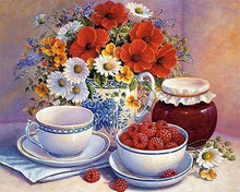 Load image into Gallery viewer, Diamond Painting | Diamond Painting - Jam and Raspberry | Diamond Painting kitchen kitchen | FiguredArt