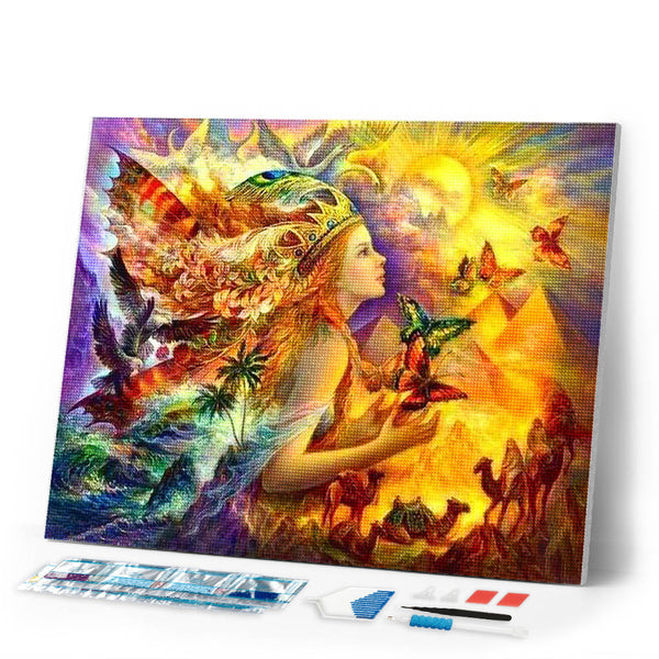 Diamond Painting | Diamond Painting - Fairy Princess | Diamond Painting Romance romance | FiguredArt