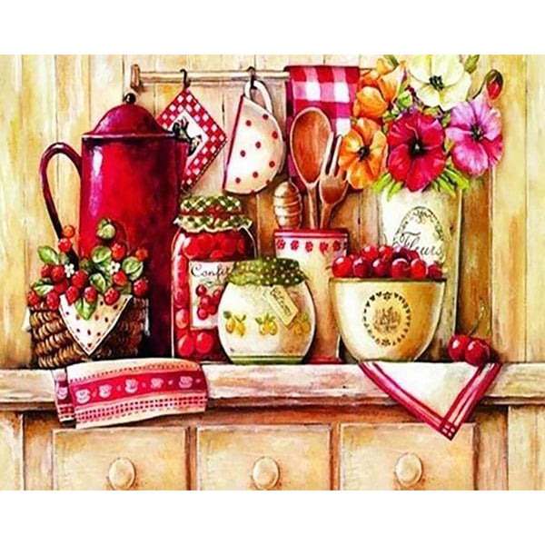 Diamond Painting - In the Kitchen