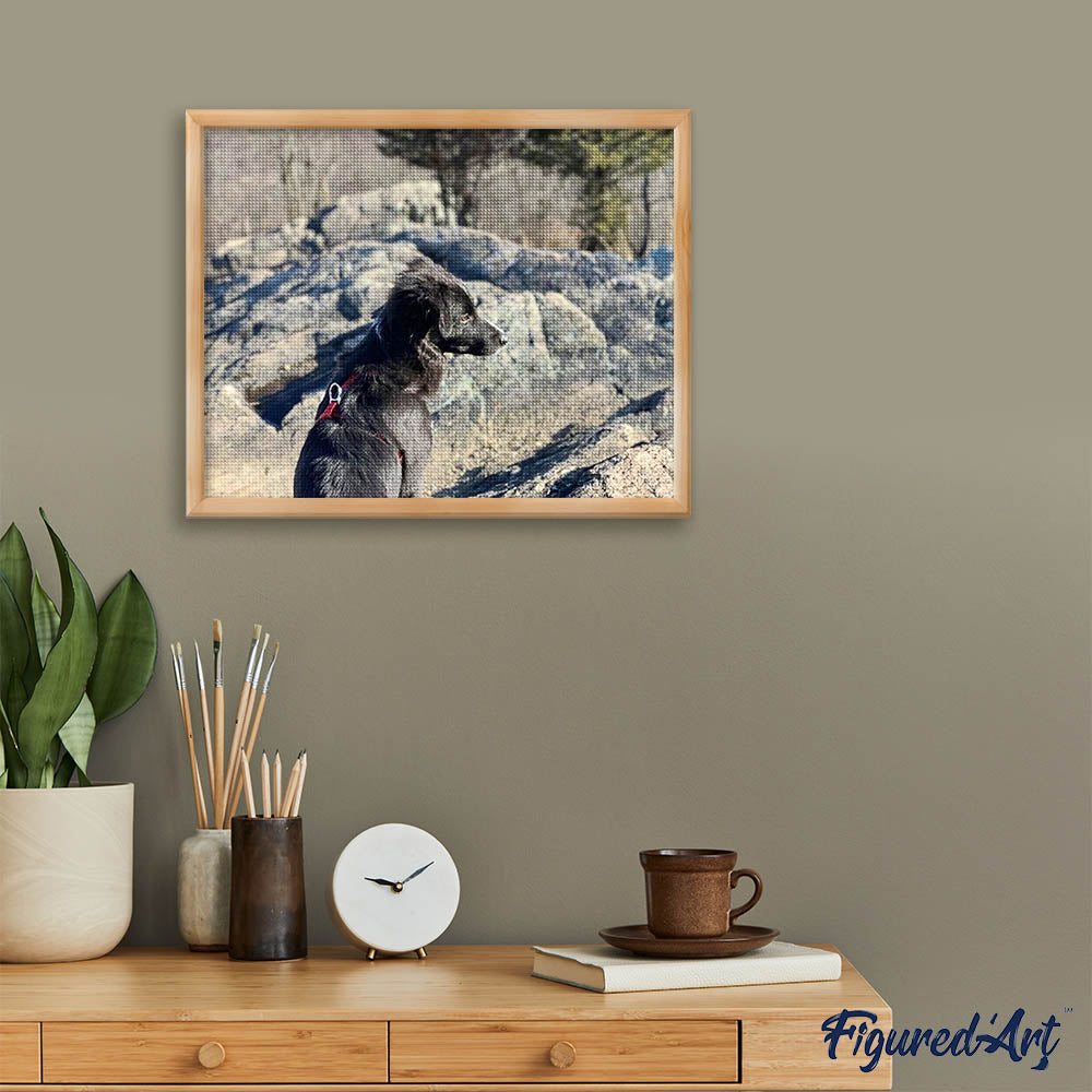 Diamond Painting - Rock and Dog