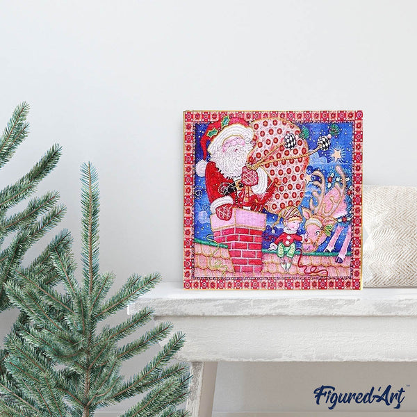 Diamond Painting - Table Santa