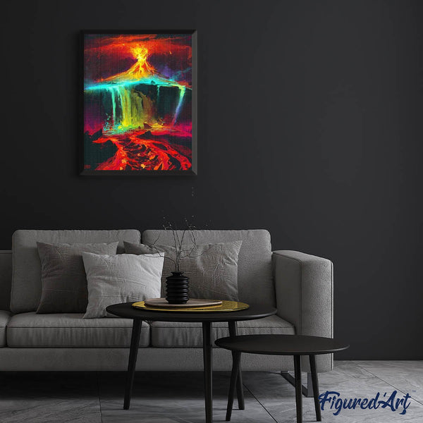 Diamond Painting - Lava
