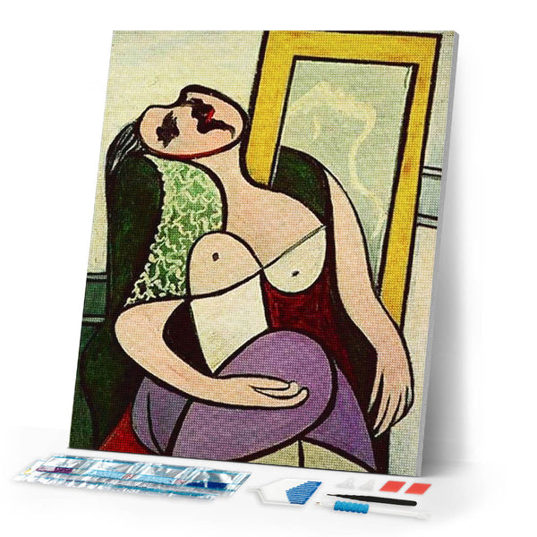Diamond Painting | Diamond Painting - Women Picasso | Diamond Painting Famous Paintings famous paintings picasso | FiguredArt