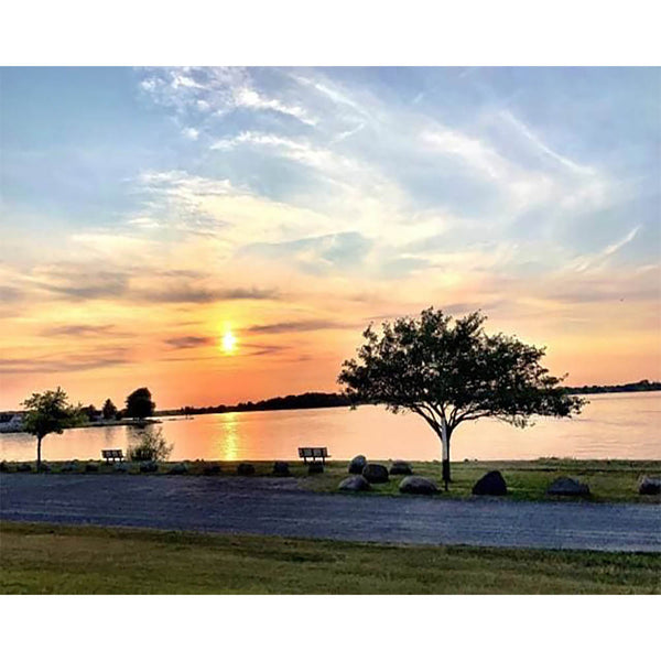 Diamond Painting - Golden Lake