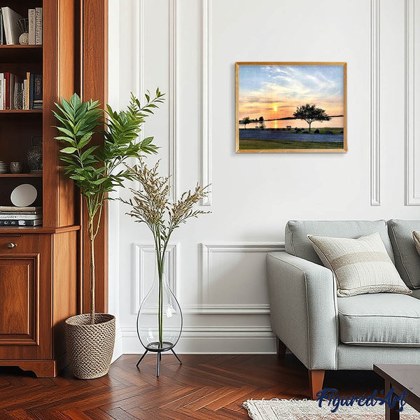 Diamond Painting - Golden Lake