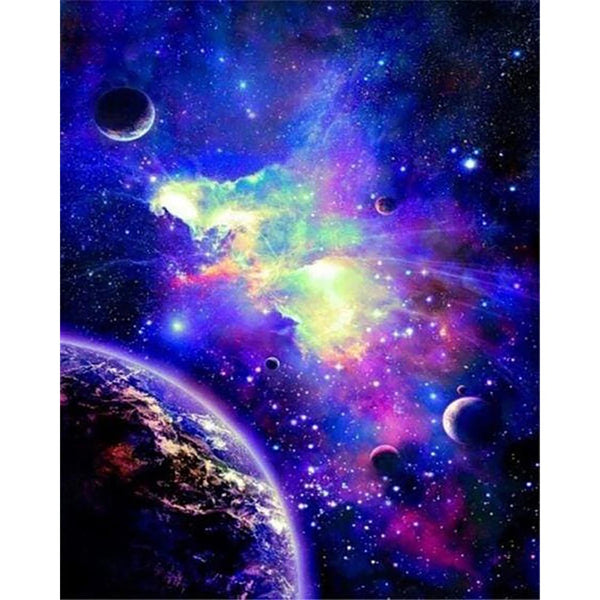 Diamond Painting - Solar System