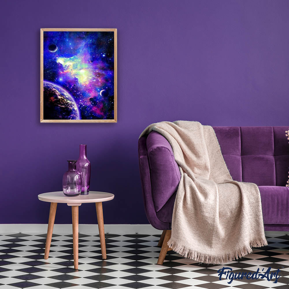 Diamond Painting - Solar System