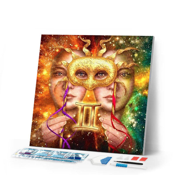 Diamond Painting | Diamond Painting - Masked | Diamond Painting Romance romance | FiguredArt