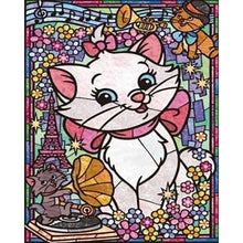 Load image into Gallery viewer, Diamond Painting | Diamond Painting - The Aristocats Stained Glass | animals Diamond Painting Animals | FiguredArt