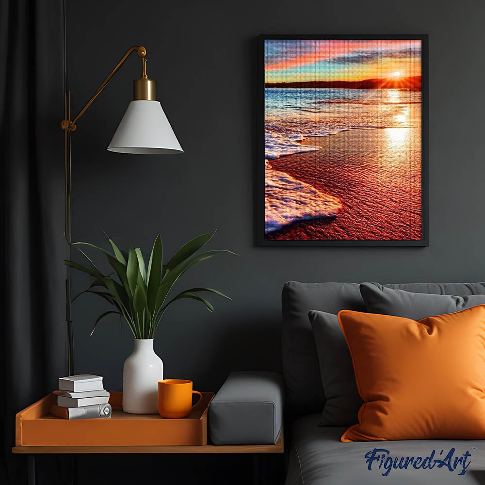 Diamond Painting - Sea Foam