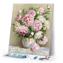 Load image into Gallery viewer, Diamond Painting | Diamond Painting - Bouquet of Peonies | Diamond Painting Flowers flowers | FiguredArt